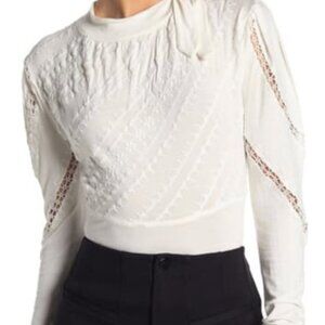 Free People ivory top
